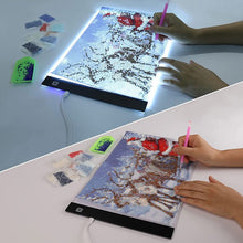 Charger l&#39;image dans la galerie, Base LED Diamond Painting Pad A4