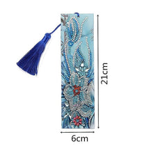 Charger l'image dans la galerie, Marque-Pages Diamond Painting Fleurs Bleues