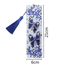 Charger l'image dans la galerie, Marque-Pages Diamond Painting Papillons Bleus