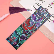 Charger l'image dans la galerie, Marque-Pages Diamond Painting Fleur avec Papillon