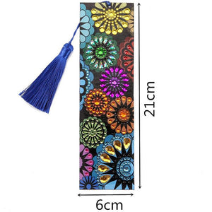 Marque-Pages Diamond Painting Fleurs Mandala