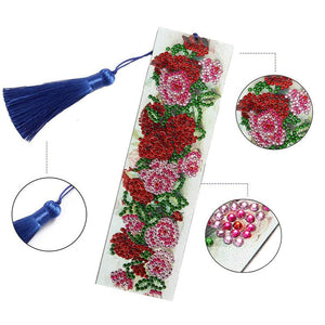 Marque-Pages Diamond Painting Roses