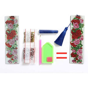 Marque-Pages Diamond Painting Roses