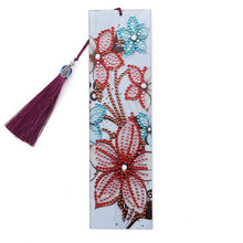 Charger l'image dans la galerie, Marque-Pages Diamond Painting Fleurs Rouges