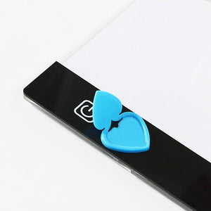 Couvre Tablette Diamond Painting Coeur 2 Couleurs