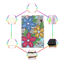 Charger l'image dans la galerie, Cahier Diamond Painting Design Fleurs