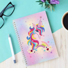 Charger l'image dans la galerie, Cahier Diamond Painting Licorne Rose