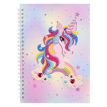 Charger l'image dans la galerie, Cahier Diamond Painting Licorne Rose