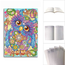 Charger l'image dans la galerie, Cahier Diamond Painting Hibou