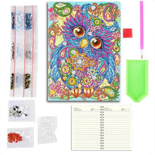 Charger l'image dans la galerie, Cahier Diamond Painting Hibou