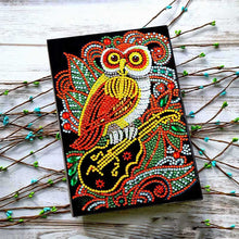 Charger l'image dans la galerie, Cahier Diamond Painting Hibou avec Violon