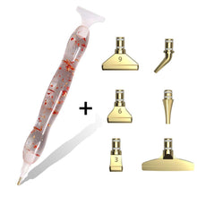 Charger l&#39;image dans la galerie, Stylo Premium Diamond Painting Ergonomique Feuille Dorée Accessoire