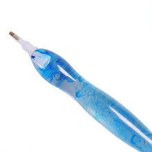 Charger l&#39;image dans la galerie, Stylo Premium Diamond Painting Ergonomique Bleu Accessoire