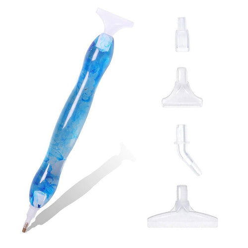 Stylo Premium Diamond Painting Ergonomique Bleu Accessoire