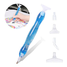 Charger l&#39;image dans la galerie, Stylo Premium Diamond Painting Ergonomique Bleu Accessoire