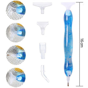 Stylo Premium Diamond Painting Ergonomique Bleu Accessoire