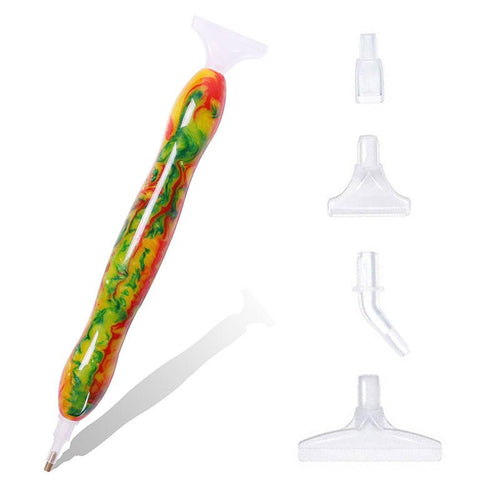 Stylo Premium Diamond Painting Ergonomique Vert Accessoire