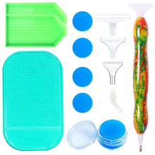Charger l&#39;image dans la galerie, Stylo Premium Diamond Painting Ergonomique Vert Accessoire