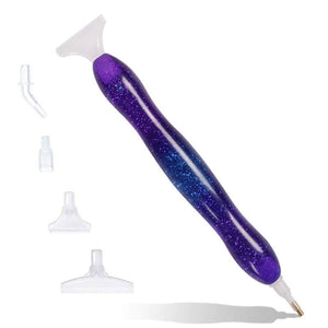 Stylo Premium Diamond Painting Ergonomique Violet 5 Variantes