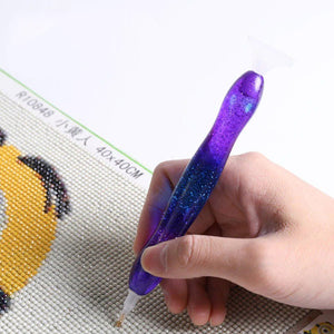 Stylo Premium Diamond Painting Ergonomique Violet 5 Variantes