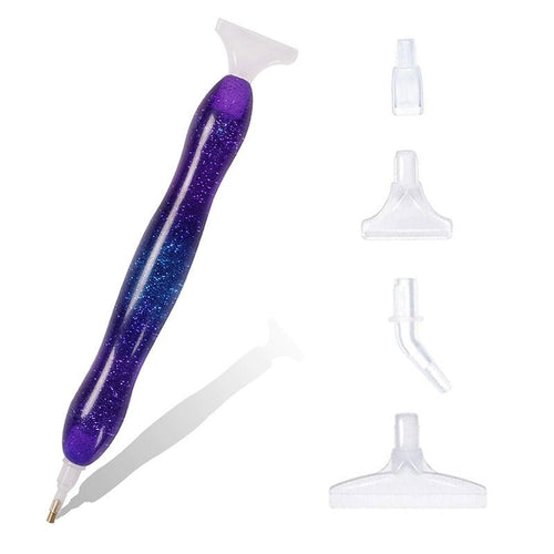 Stylo Premium Diamond Painting Ergonomique Violet 5 Variantes