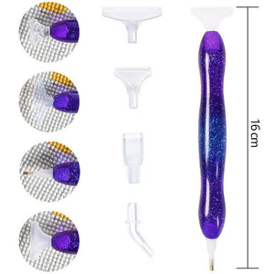 Stylo Premium Diamond Painting Ergonomique Violet 5 Variantes