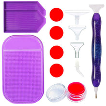 Charger l&#39;image dans la galerie, Stylo Premium Diamond Painting Ergonomique Violet 5 Variantes