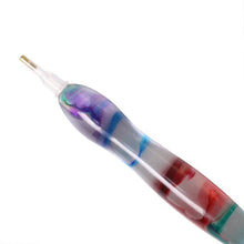 Charger l&#39;image dans la galerie, Stylo Premium Diamond Painting Ergonomique Violet/Rouge Accessoire