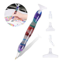 Charger l&#39;image dans la galerie, Stylo Premium Diamond Painting Ergonomique Violet/Rouge Accessoire