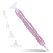 Charger l&#39;image dans la galerie, Stylo Premium Diamond Painting Ergonomique Paillettes Rose 5 Variantes