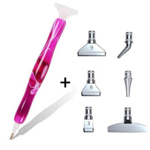 Charger l&#39;image dans la galerie, Stylo Premium Diamond Painting Vagues Violet 5 Variantes