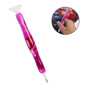 Stylo Premium Diamond Painting Vagues Violet 5 Variantes