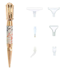 Stylo Premium Diamond Painting Rose 3 Variantes