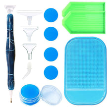 Charger l&#39;image dans la galerie, Stylo Premium Diamond Painting Ergonomique Bleu Foncé 5 Variantes