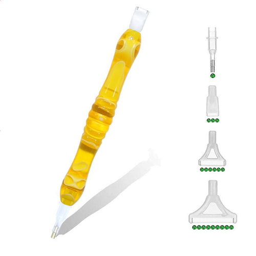 Stylo Premium Diamond Painting Jaune 5 Variantes