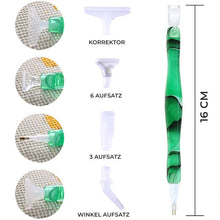 Charger l&#39;image dans la galerie, Stylo Premium Diamond Painting Vert 5 Variantes