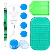 Charger l&#39;image dans la galerie, Stylo Premium Diamond Painting Vert 5 Variantes