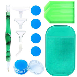 Stylo Premium Diamond Painting Vert 5 Variantes