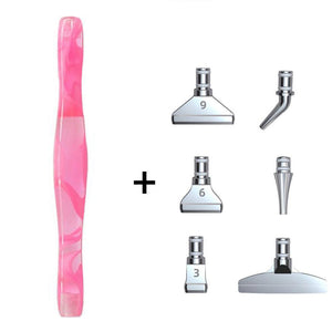 Stylo Premium Diamond Painting Vagues Rose 5 Variantes