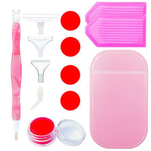 Charger l&#39;image dans la galerie, Stylo Premium Diamond Painting Vagues Rose 5 Variantes