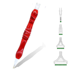 Stylo Premium Diamond Painting Rouge 5 Variantes
