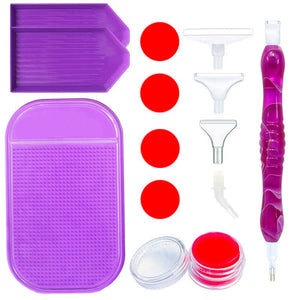 Stylo Premium Diamond Painting Violet 5 Variantes