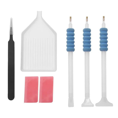 Ensemble d'Outils Professionnels Diamond Painting 13 Pièces Accessoires