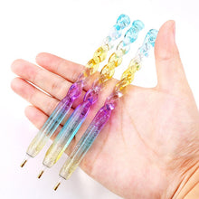 Charger l&#39;image dans la galerie, Stylo &quot;Spiral Rainbow&quot; Diamond Painting Accessoire