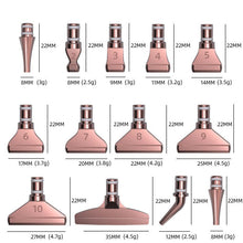 Charger l&#39;image dans la galerie, Pointes en Acier Diamond Painting Rose Gold 13 Variantes Accessoires