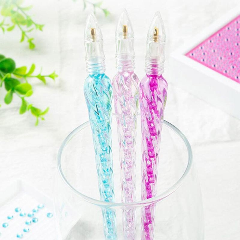 Stylo Diamond Painting Sans Fil à Aspiration TABKSOLA - Avec Plateau, Silencieux, Précis Et Ergonomique Pour Adultes