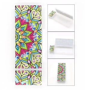 Porte-Stylo Diamond Painting avec Fleurs