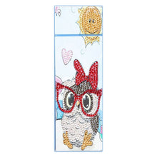 Charger l&#39;image dans la galerie, Porte-Stylo Diamond Painting Hibou