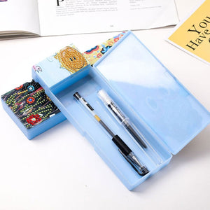 Porte-Stylo Diamond Painting Hibou