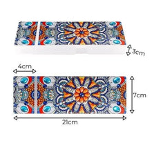Charger l'image dans la galerie, Porte-Stylo Diamond Painting Bleu Clair